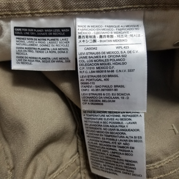 Levi's JEANS 514 Size 34×30 - Picture 7 of 9